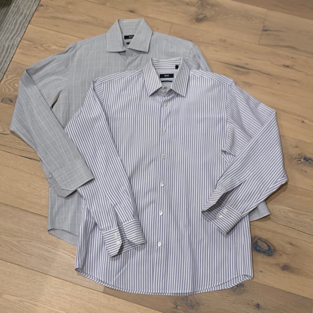 BOSS dress shirts- Lot of 2